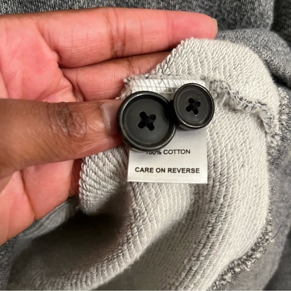 Billy Reid Shawl Collar Pullover Sweater Grey Size XXL - Picture 8 of 10